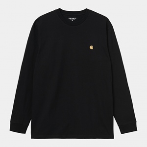 L/S Chase T-Shirt Black Gold