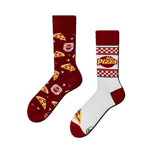 Many Mornings Socken Pizza Slice