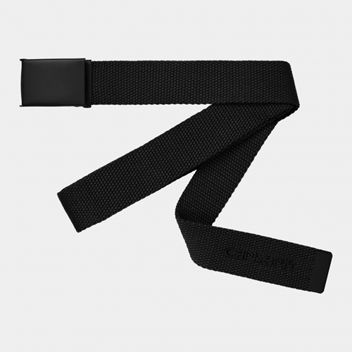 Script Belt Tonal Black