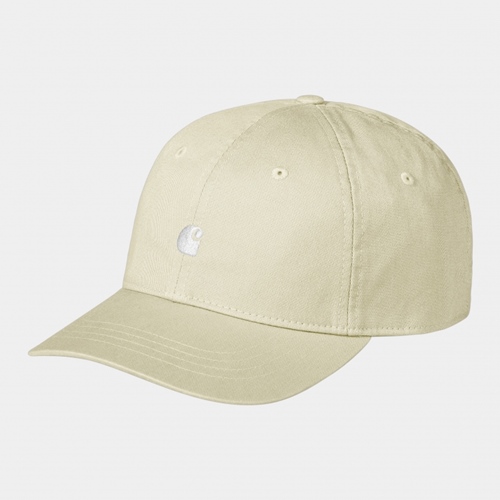 Madison Logo Cap Beryl White