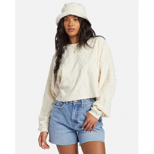 Loosen Up Sweatshirt White Cap