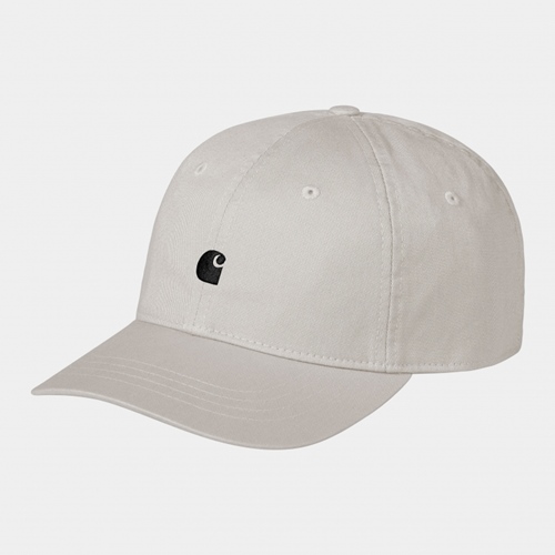 Madison Logo Cap Moonbeam Black