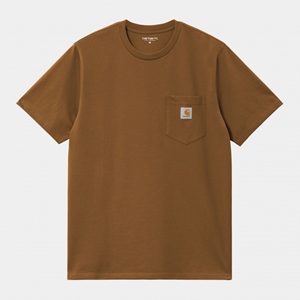 S/S Pocket T-Shirt Deep H Brown