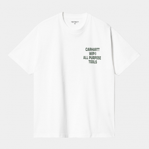 S/S Cross Screw T-Shirt White