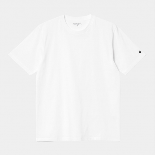 S/S Base T-Shirt White Black