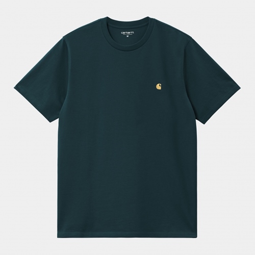 S/S Chase T-Shirt Duck Blue Gold