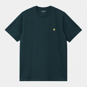 S/S Chase T-Shirt Duck Blue Gold