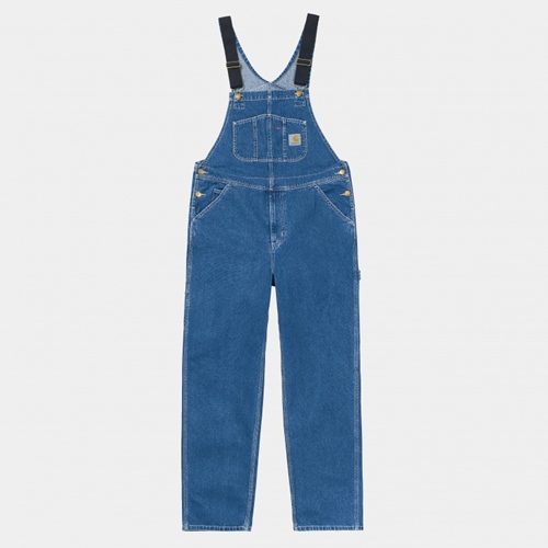 Bib Overall Blue Stone Washed