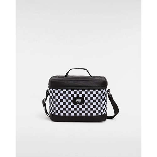 Old Skool Lunch Bag White Black