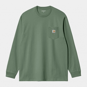 L/S Pocket T-Shirt Duck Green