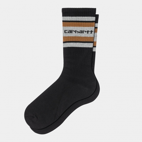 Connors Socks Black Grey Heather