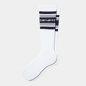 Connors Socks White Aura Grey Heather