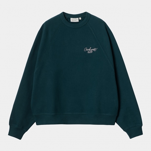 W Signature Sweat Duck Blue White