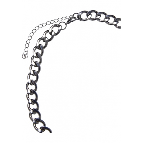 Big Chain Necklace Gunmetal