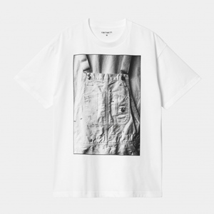 S/S BIB Overall T-Shirt White