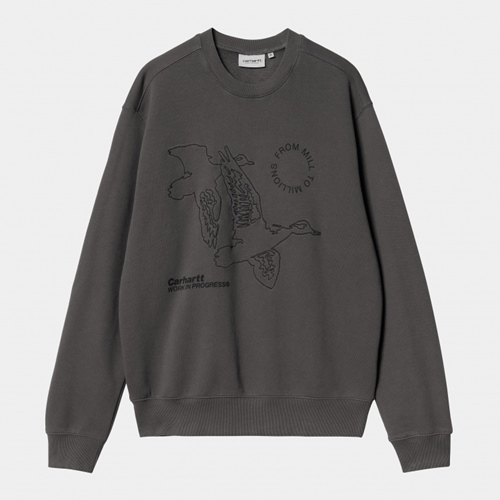 Flying Ducks Sweat Graphite