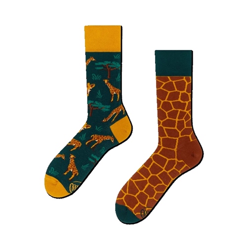 Many Mornings Socken The Giraffe