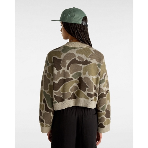 Cammile Camo Pullover Bungee Cord