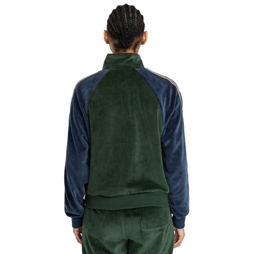 Sanden Zip-Sweatshirt Deep Forest