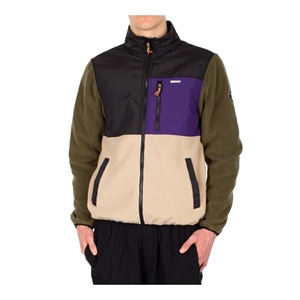 Auf Deck Fleece Jacket Deep Purple