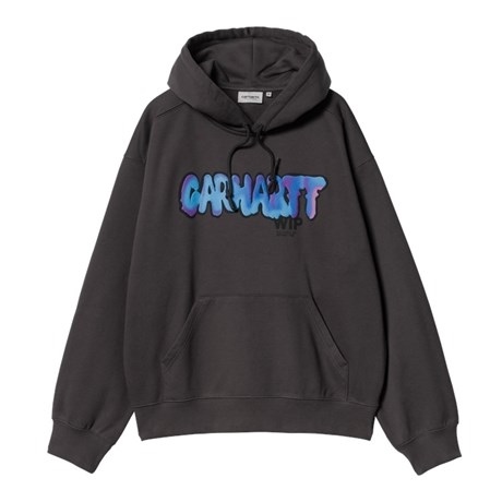 Hooded Drip Sweat Charcoal