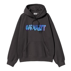 Hooded Drip Sweat Charcoal