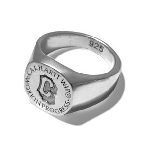 Varsity Signet Ring 925 Sterling Silver