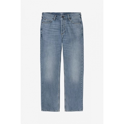 Marlow Pant Blue Worn Bleached