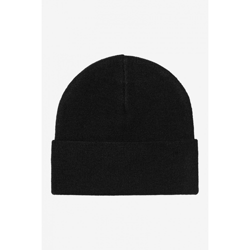 American Script Beanie Black