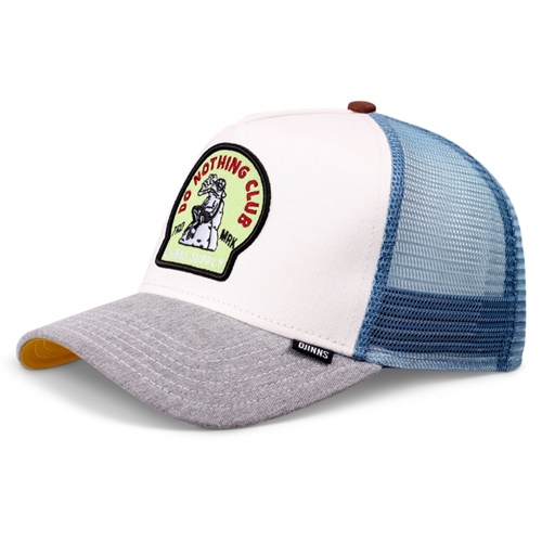 Trucker Cap Frog White Grey Blue