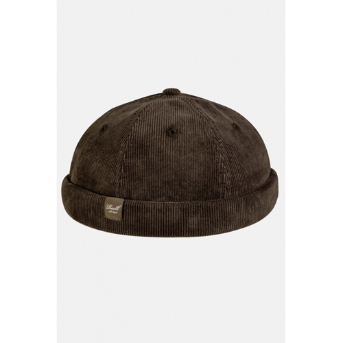 Docker Cap Dark Brown Cord