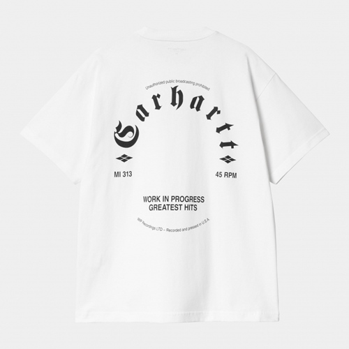 S/S Greatest Hits T-Shirt White Black