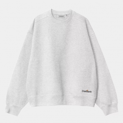 Label Script Sweat Ash Heather