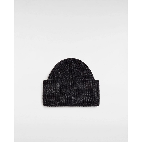 Densmore Wide Cuff Beanie Black