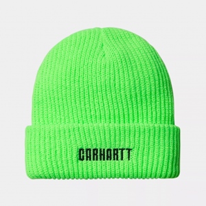 Industry Beanie Lumo Green Black