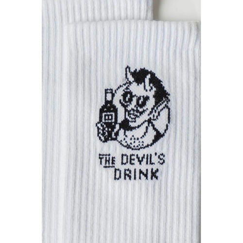 Sock Devil Drinks White