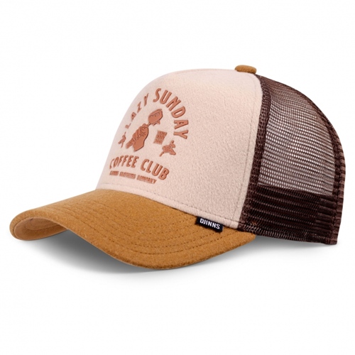 Trucker Cap HFT Lazy Barista Beige Creme