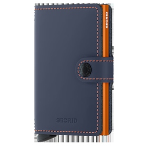 MM Matte Nightblue & Orange Miniwallet