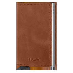 SV Cognac Silver Slimwallet Vintage