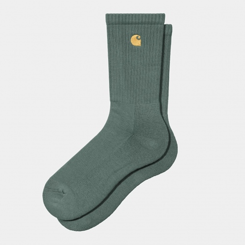 Chase Socks Silver Pine Gold