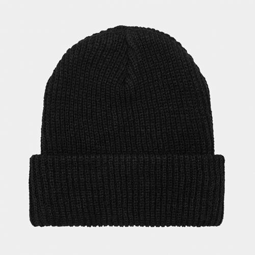 Industry Beanie Black Wax