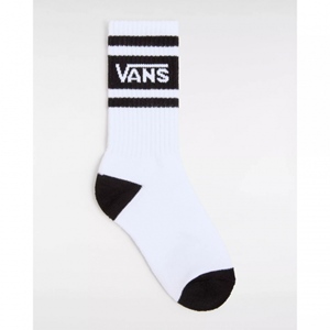 Vans Drop V Logo Crew S White Black