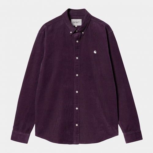 L/S Madison Fine Cord Shirt Huckle Wax