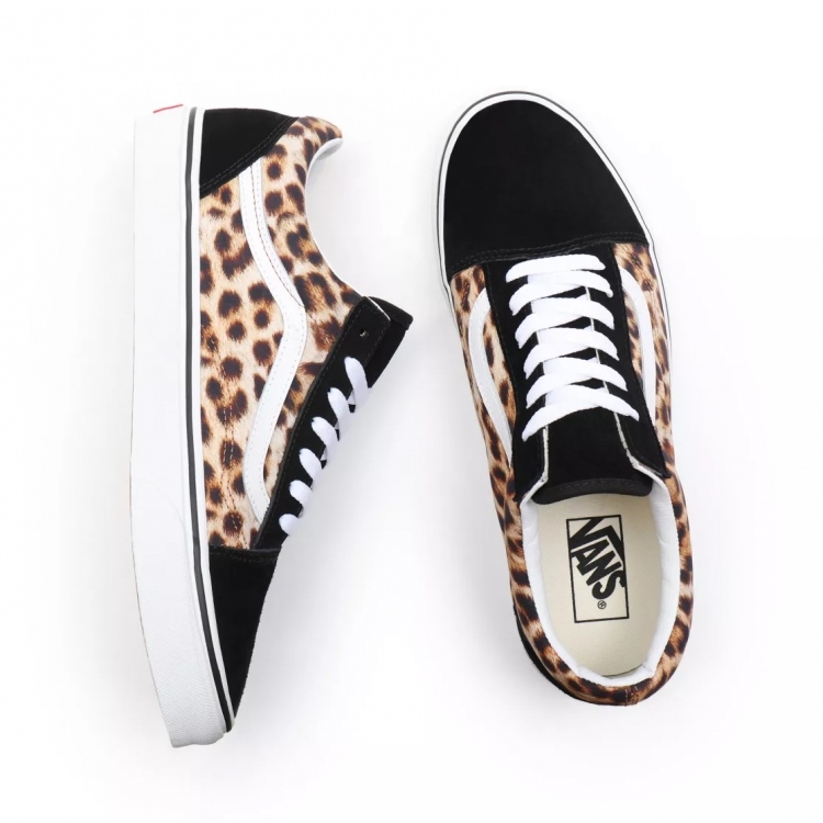 Vans old shop skool leopard