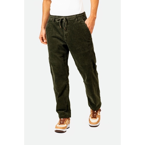 Reflex Loose Chino Dark Green Cord